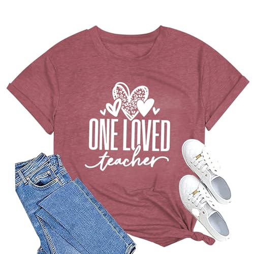 T-shirt de Saint-Valentin pour Enseignant - Vêtement Maîtresse d'École à Message