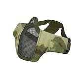 WoSporT スチールハーフメッシュマスク ATFG