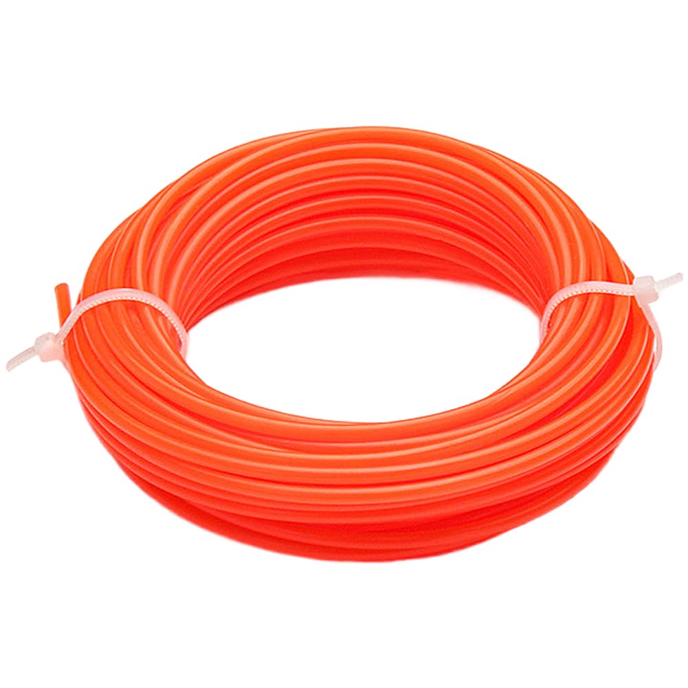 Hilo de desbrozadora de 3,0 mm, reforzado con acero, hilo de nailon duradero para cortacésped, cuidado de malas hierbas, correa de corte resistente, accesorios para herramientas de jardín