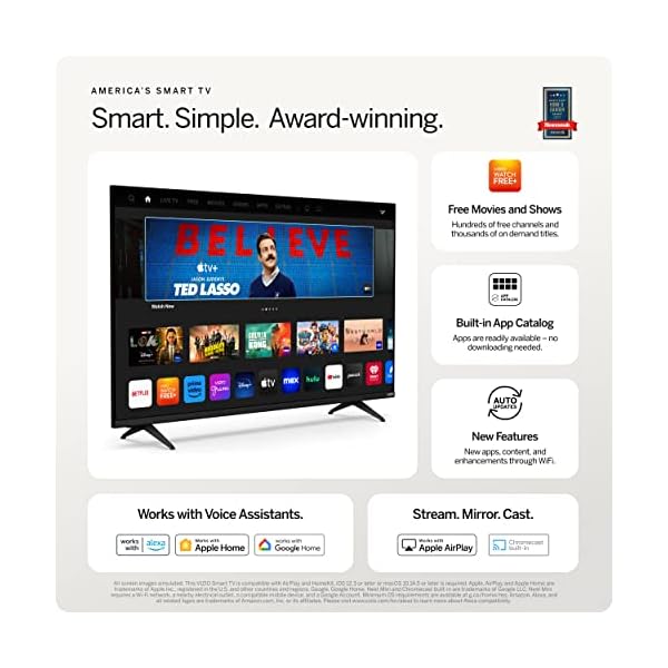 VIZIO-32-inch-D-Series-Full-HD-1080p-Smart-TV-with-Apple-AirPlay-and-Chromecast-Built-in-Alexa-Compatibility-D32fM-K01-2023-Model VIZIO-32-inch-D-Series-Full-HD-1080p-Smart-TV-with-Apple-AirPlay-and-Chromecast-Built-in-Alexa-Compatibility-D32fM-K01-2023-Model