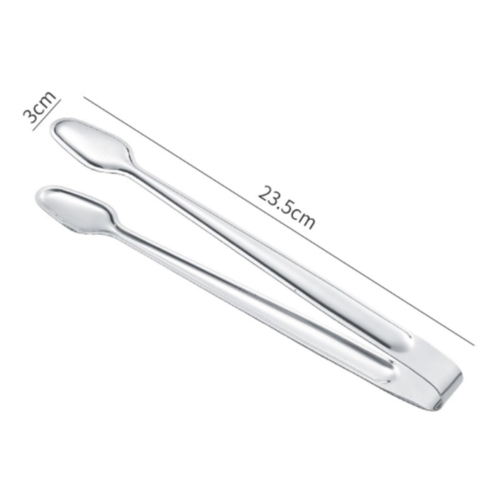 Pinza Barbecue Accessori da Campeggio for Padella con Clip for Griglia Multifunzione in Acciaio Inossidabile Cucina(23cm)