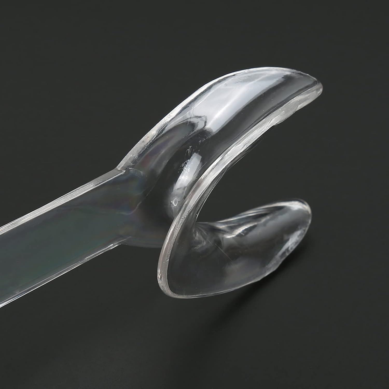 6 Pcs T-Shape Dental Cheek Retractor Double Head Mouth Opener,3 Large Size+3 Small Size Double Head Mouth Opener，Surgical Retractor for Teeth Whitening Dental Orthodontic Tool (Transparent)