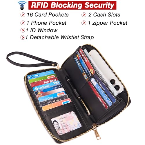 Image of Qiyuer Purses and Wallet Set for Women Satchel Handbag Tote Bag | 3 Zippered Compartments,Pebble PU leather,Multi-slot design,Everyday commuting