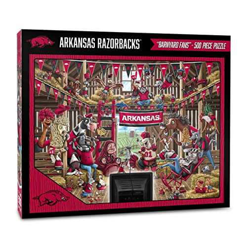 Image of YouTheFan NCAA Barnyard Fans 500pc Puzzle