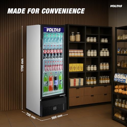 Image of Voltas CF320DA4- P-AL Double Door Deep Freezer, (White, 303 LITRES)