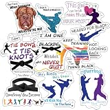 Martial Arts Stickers - Martial Arts Gifts Men, Women - Waterproof, Extra Sticky, Durable Vinyl - Work Great On Water Bottles, A Laptop Decal, Or Party Favors, Computer, Car, Truck