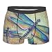 Produktbild Herren Boxershorts, Bauausrüstung, Truck, Crane, superatmungsaktiv, weich, elastisch Gr. L, Colorful Painting Dragonfly