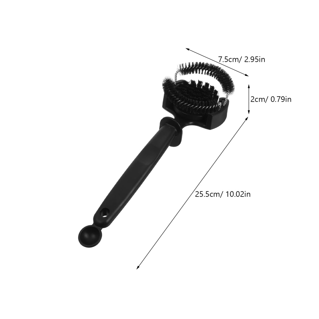 UPKOCH Spazzola Pulizia Macchina Caffè Espresso 51mm, Scovolino Professionale per Gruppo Erogatore e Macinacaffè con Cucchiaio Dosatore, Accessori per Manutenzione Espresso
