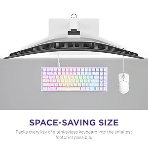NZXT Function 2 MiniTKL Wired Tenkeyless Optical Gaming Keyboard - 8K Polling Rate - Linear Optical Switches - Adjustable Actuation - Double-Shot PBT Keycaps - RGB - Hot-Swappable - White