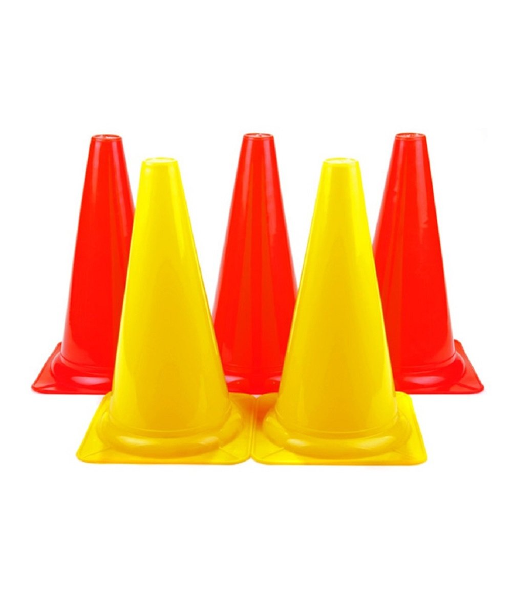 KITSAWS 9 Inches Agility Marker Cones Pack of 12 Multicolour Space Marker (B074J5FTW3) Amazon Price History, Amazon Price Tracker