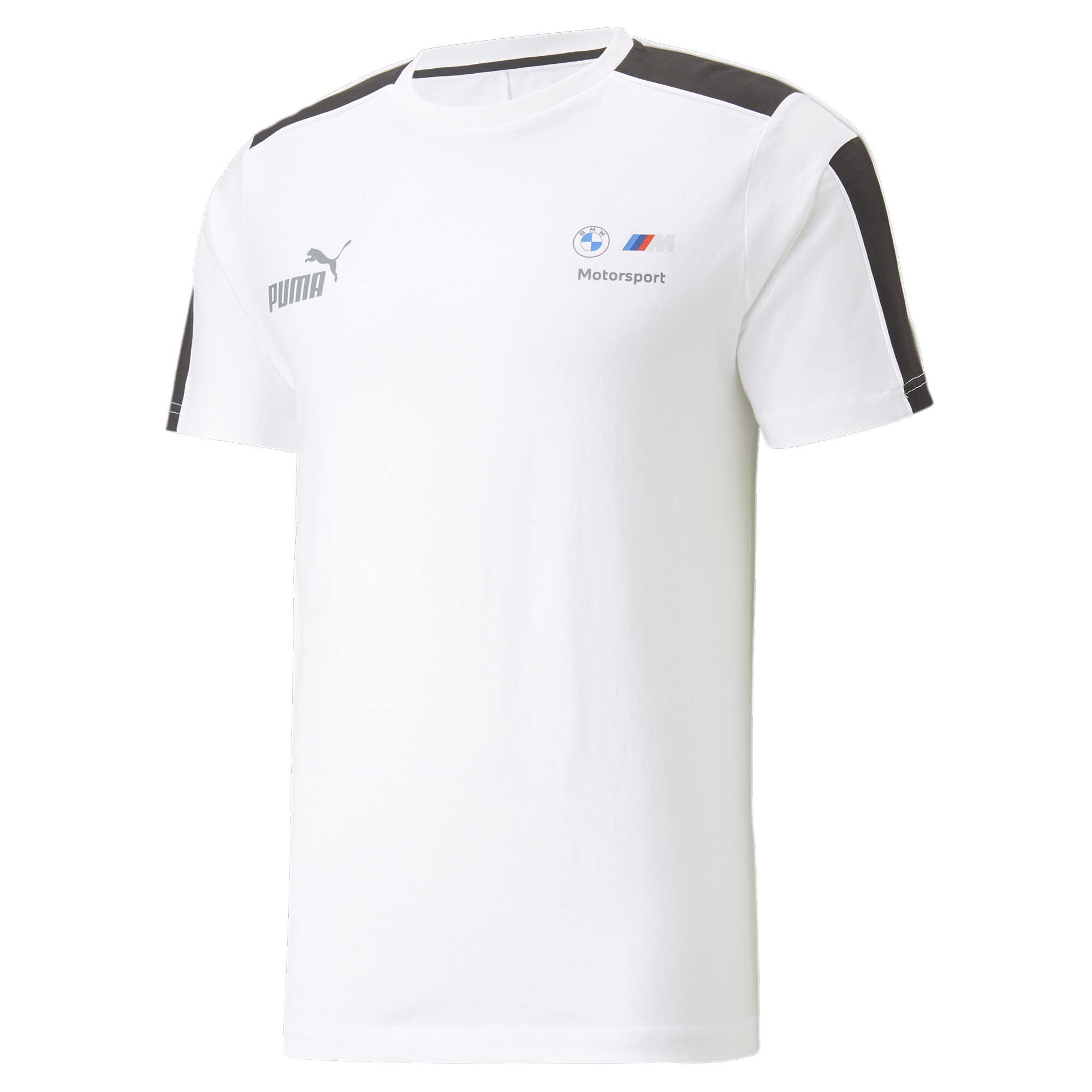 PUMA Men's BMW M Motorsport T7 T-Shirt, White 23, XXL
