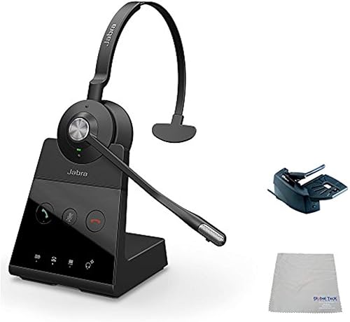 Jabra Engage 65 - Paquete de auriculares inalámbricos PCteléfono de escritorio, USB, levantador Cumple con los requisitos de Microsoft Skype