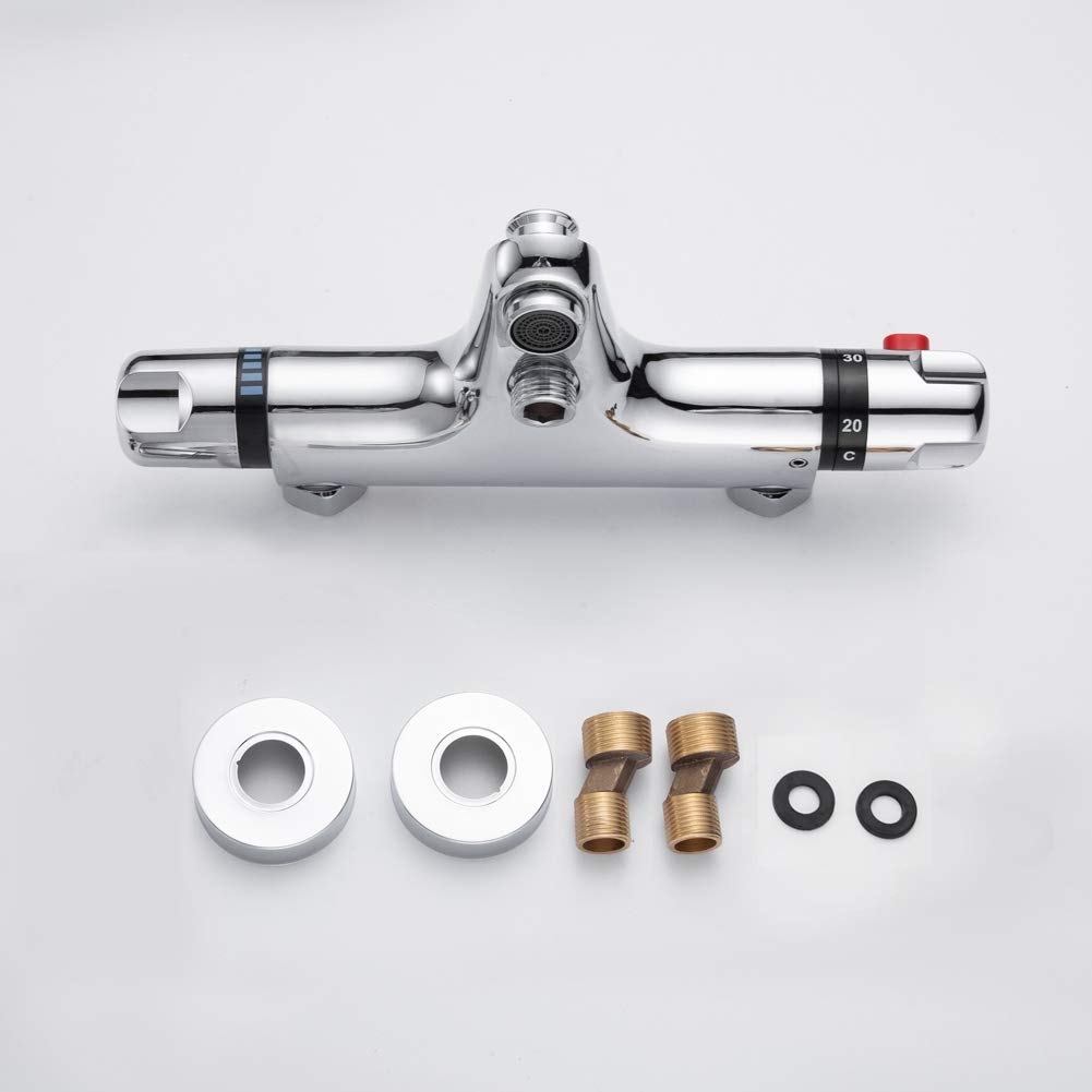 Solepearl Thermostatic Shower Mixer Modern Bathtub Shower Mixer Valve