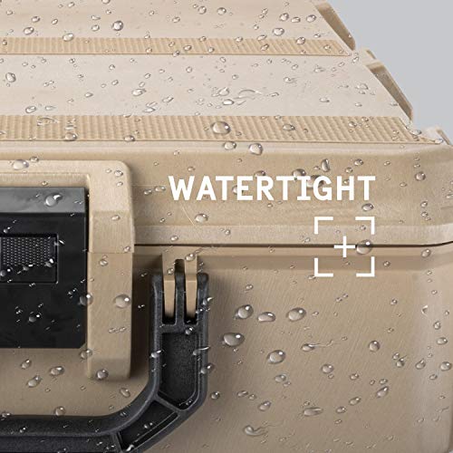 Vault By Pelican - V800 Multi-Purpose Wide Hard Case With Foam - Tripod, Equipment, Electronics Gear, Instrument, And More (Black) #TOP2