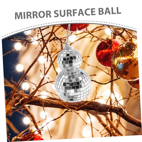 Llavero para bola espejada STOBAZA, efecto espejo, decoración para fiestas miniatura 4