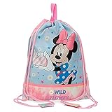 saco de dormir frozen riachuelo Asa superior para colgar. Disney Minnie Wild Flower Bolsa de Merienda Multicolor 27x34 cms Poliéster