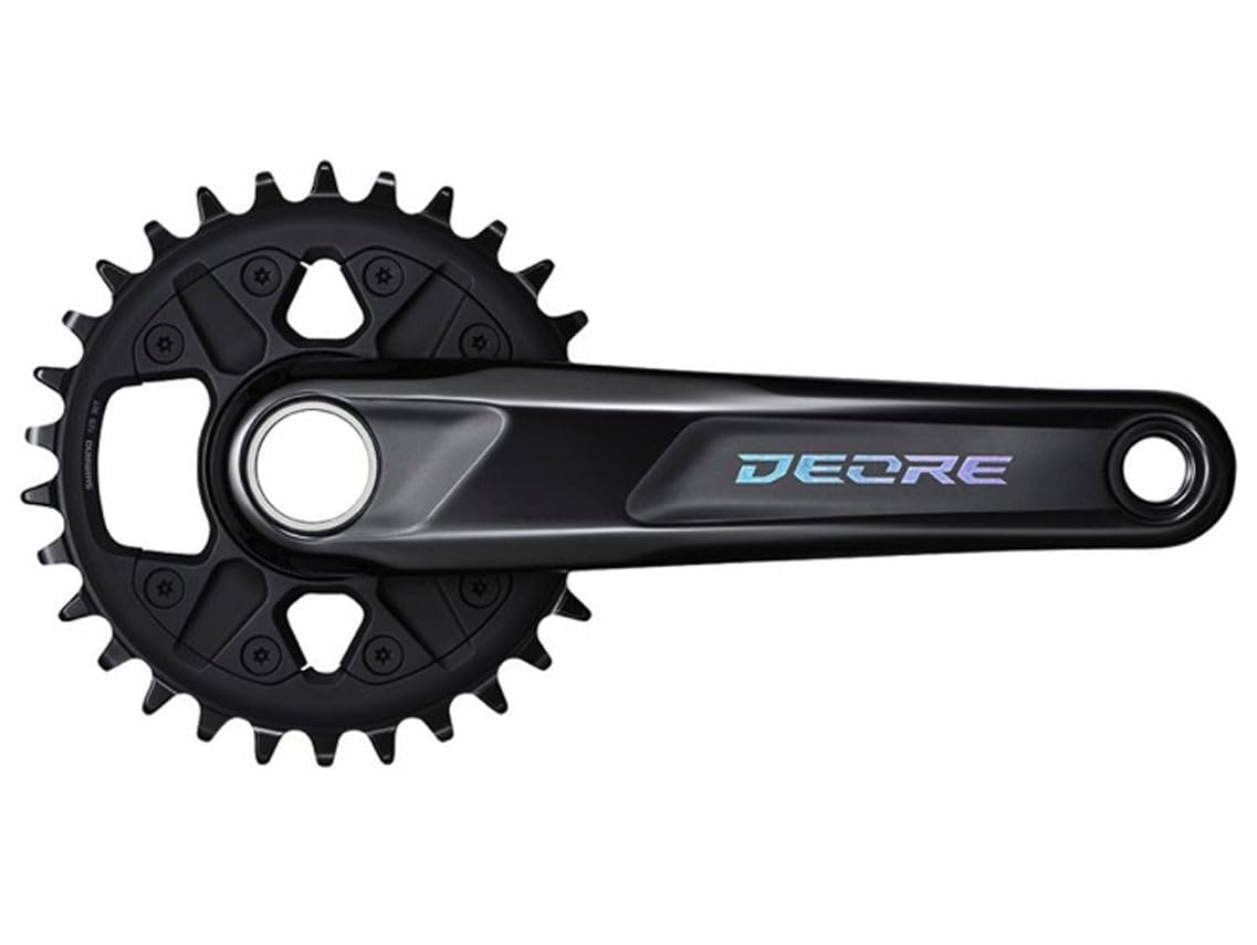 Shimano Unisex Clear Kurbeln 12-Fach M6120-1 30D