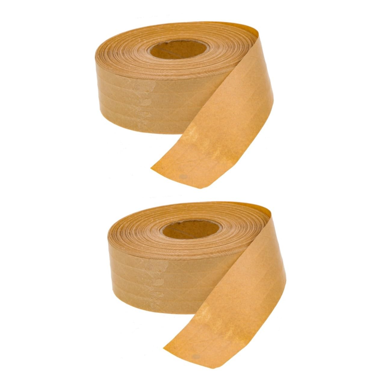2 Rollen Kraftpapier Klebeband Zum Versiegeln Von Umzugsverpackungen Gummierte Folie Verpackungsklebebänder Klebeband Zum Versenden Von Paketen