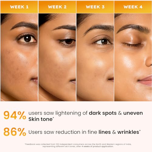 Image of Hyphen 18% Brightening + 20% Collagen Face Serum | Double Shot Serum with 11% Mandarin 5% Niacinamide 2% PGA & Bakuchiol | Summer Skincare | Brightening, Hydrating & Collagen Boost for Dry Skin - 50ml