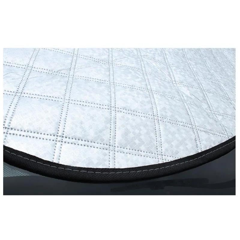 Housse de Protection pour Pare-Brise Pare-Brise Extérieur Bâche Voiture Protection Extérieure Bloc Neige Pare-Soleil Anti-poussière Antivol pour Berline À Hayon SUV Protection Pare Brise Hiver