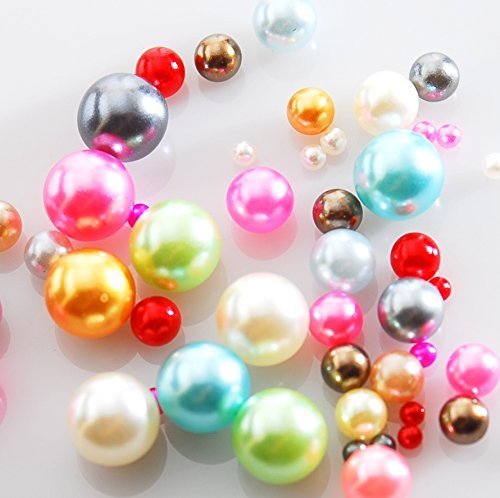 Perle sans trou résine ongles nail art ensemble mixte ananashi - 4