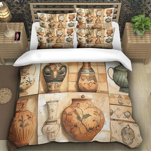 Housse couette microfibre de qualité supérieure lit 2 places - 5