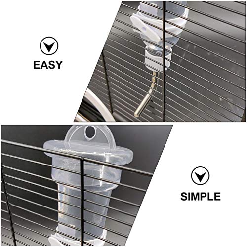 POPETPOP 1 Conjunto de Hamster Pendurado Garrafa de Água Chaleira Alimentador Automático de Água Aut