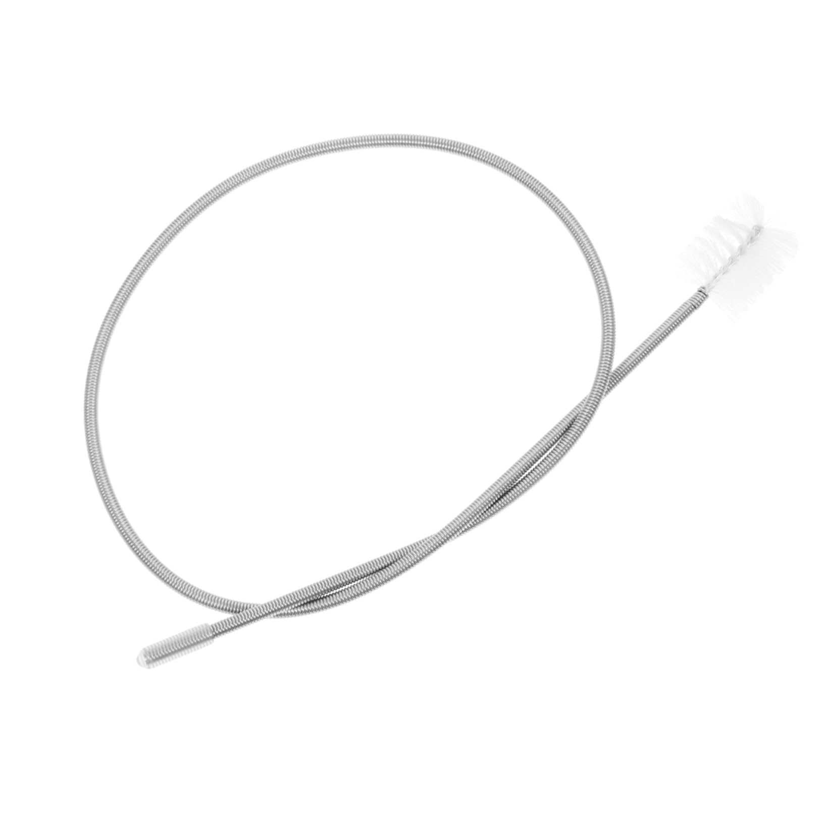 Beavorty Hose Brush Pumps Cleaning Brush Long Tube Cleaner Hair Blockage Remover Brush Cleaning Brush for Straws Cleaning Tool Flexible Sink Hose Filter Brush Stainless Steel Aquarium