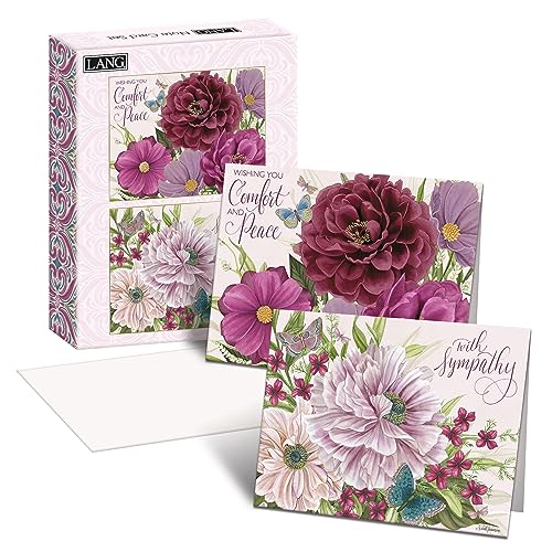 Image of Lang, Midnight Garden Sympathy Assorted Boxed Note Cards