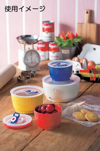 【未使用】ディズニー ミッキー レンジパック 3点セット アメリカン 陶器 Amazon｜ミッキー アメリカン レンジパック3点セット M 3179-02｜保存