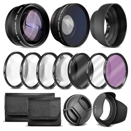 55MM Ultra Deluxe Lens Kit for Photographers