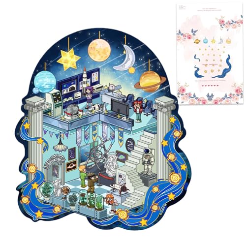 3d Scene Stickers, Make Your Own Stickers, Themed Paper Crafts, Journaling Supplies, Scrapbooking, Stress Relief Crafting, Creative, Customizable Decorations, Colorful Designs