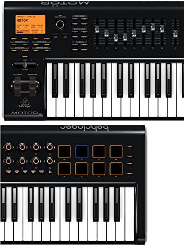 Behringer Motör 49 49-Key Usb/Midi Master Controller Keyboard With Motorized Faders And Touch-Sensitive Pads #TOP4