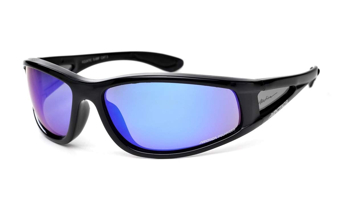 ARCTICA Occhiali da sole sportivi polarizzati S-69F FLOATING REVO RIVESTIMENTO per pesca, vela, guida, ciclismo o uso quotidiano