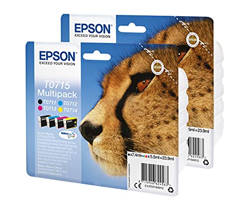 Epson T0715 Set Cartucce d'Inchiostro Originali