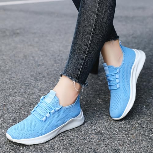 Image of Womens Running Shoes Lightweight Comfortable Walking Fashion Gym Sneakers Non Slip Workout Tennis Shoes