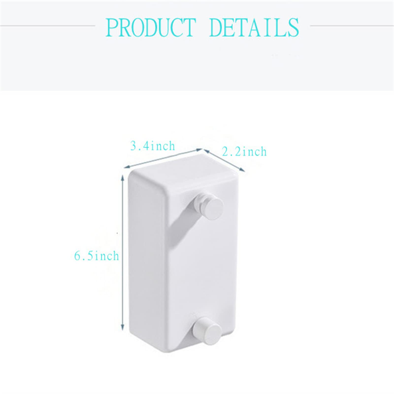 Corde à Linge Rétractable de 13 Pieds,Ligne de Vêtements Réglable en Acier Inoxydable,capacité de Poids de 55 LB Corde à Linge pour Suspendre Le Séchage de la Salle de Bain