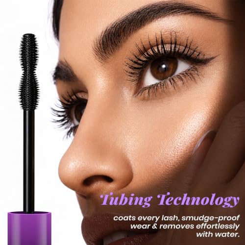Image of Staze All Eyes On You Tubing Mascara | Blackest Black | Volumizing & Waterproof Mascara | No Clumps | 5 ml