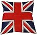 Jilibaba - Federa per cuscino, stile vintage britannico, bandiera Union Jack