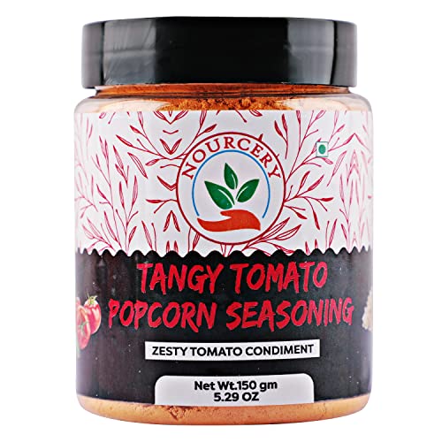 Image of Nourcery Tangy Tomato Popcorn Seasoning, 150Gm (Zesty Tomato Condiment)