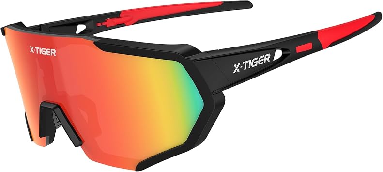 X-TIGER Polarized Sports Sunglasses for Men Women Cycling Glasses Baseball Running Fishing MTB Sunglasses UV400