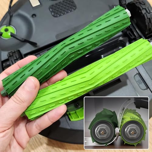 Image of Replacement Parts Accessories for iRobot Roomba E&I&J Series - Fit e5 e6 e7 i1 i1+ i2 i3 i3+ i4 i4+ i6 i6+i7 i7+ i8 i8+ j6+ j7 j7+,Combo i5 i5+j5 j5+ Vacuum - 1 Set Brush,3 Side Brush,3 HEPA Filter