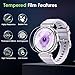 Suttkue Compatible For Huawei Watch GT 6 41mm screen protector, Anti-Scratch Tempered Glass flim, Case Friendly, HD Ultra, 3 PACK