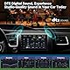 XTRONS 7 Zoll QLED Android 14 Autoradio Qualcomm 665 Octa Core 8GB 256GB Eingebaut 4G LTE CarAutoPlay Android Auto HD Ausgang Universal Double Din Autoradio Optional OBD DVR DAB TPMS (TIQ742P)