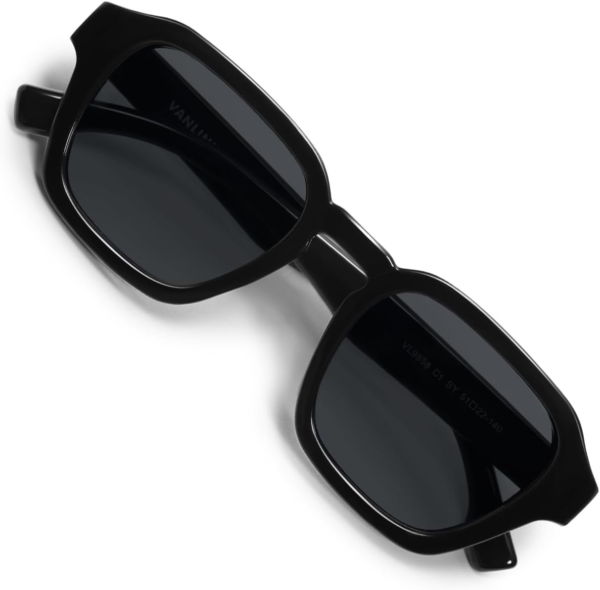 VANLINKER Retro Vintage Polarized Trendy Small Square Sunglasses for Women Men 2025 Fashion Shades VL9858