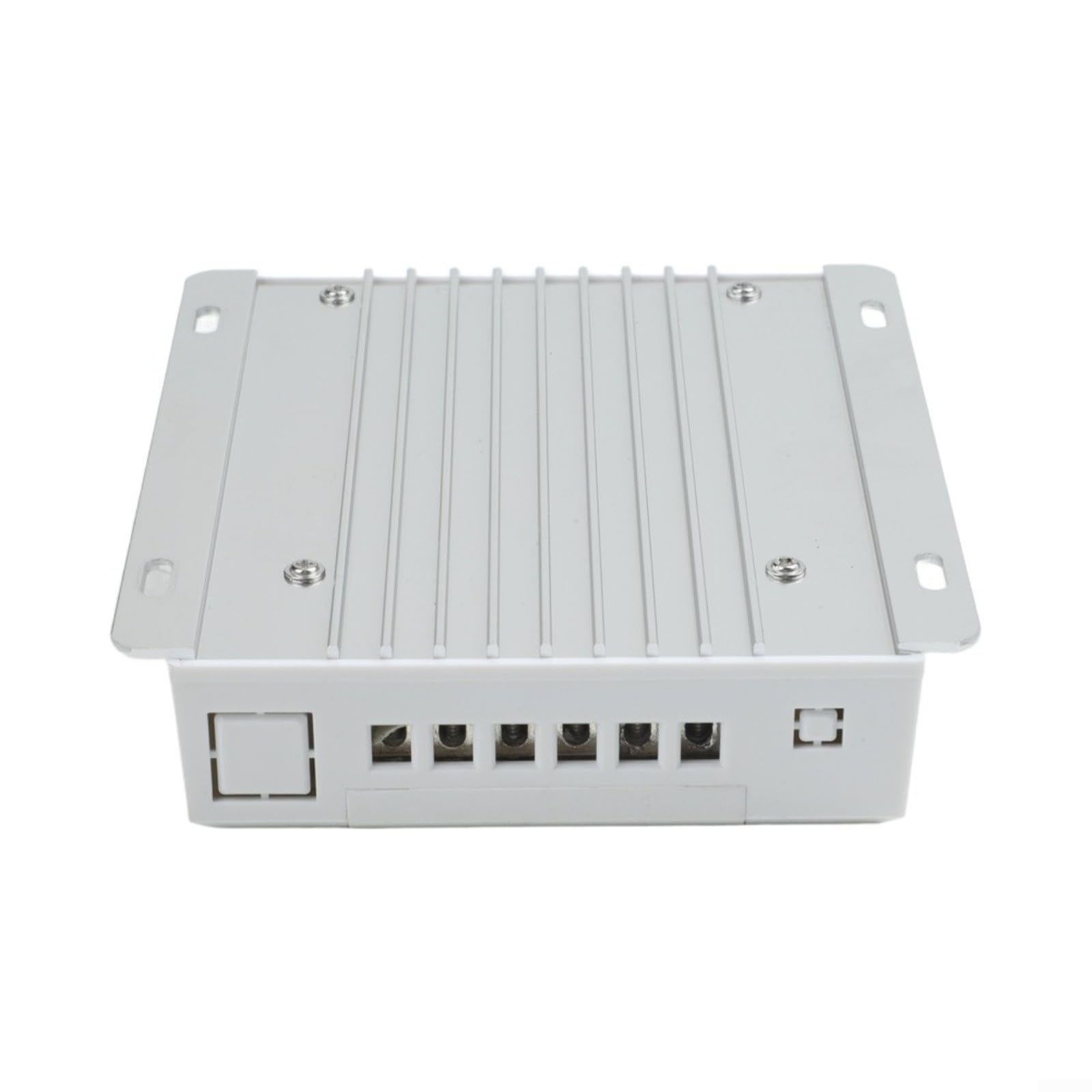 MPPT - Controlador de carga solar 10A/20A 12V/24V Auto LCD Dual USB Aluminio