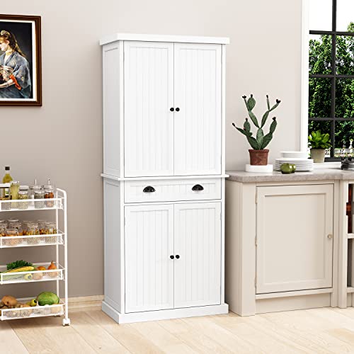 HLR 72-inch Kitchen Pantry Storage Cabinet