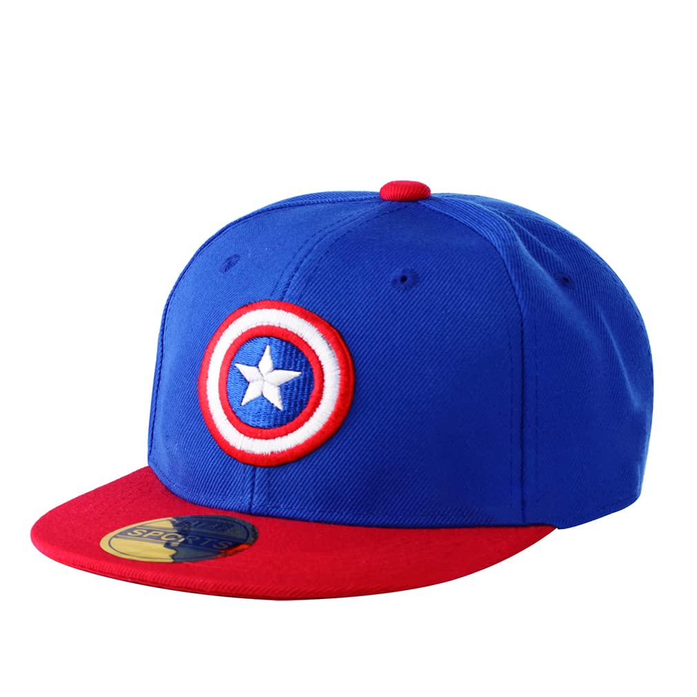 UivicKids Superhero Baseball Hat Adjustable Snapback Flat Bill Trucker Sun Cap Party Gifts for Boys Age 3-12Y