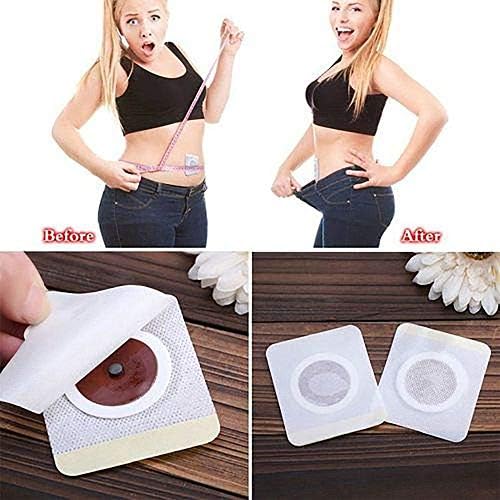 45Pcs Weight Loss Sticker, Fat Burning Abdominal Fat Away Sticker Magnets, for Beer Belly, Buckets Waist, Waist Abdominal Fat, Quick Slimming