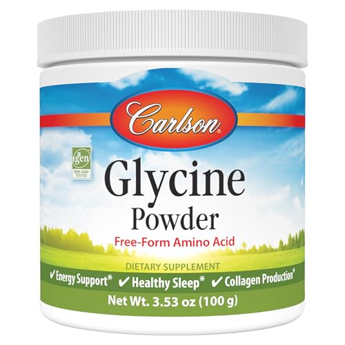 Carlson Labs Glycine Amino Acid Powder 3.53 oz (100 g)